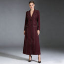 Stylish And Elegant Long-sleeve Trench Coat For Women