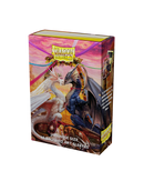 Dragon Shield: Japanese Size 60ct Brushed Art Sleeves - Valentine Dragons 2023