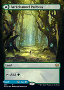 Barkchannel Pathway // Tidechannel Pathway (KHM-290) - Kaldheim: (Showcase) (Borderless)