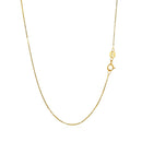 14k Yellow Gold Floating Heart Drop Pendant