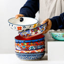 Ceramic Tableware Pastoral Dinner Plate