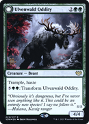 Ulvenwald Oddity // Ulvenwald Behemoth (PRE-225S) - Innistrad: Crimson Vow Promos: (Double Faced Transform) Foil