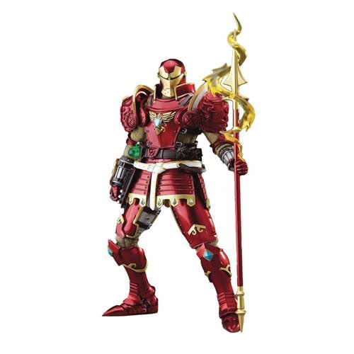 Beast Kingdom Chevalier Médiéval Iron Man DAH-046DX Dynamique 8-Ction Deluxe Version Figurine 