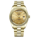 Men's Automatic Stainless Steel Sapphire Calendar Watch