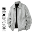Mens American-style Jacket Lapel Coat Loose-fitting