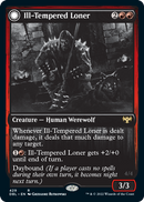 Ill-Tempered Loner // Howlpack Avenger (DBL-429) - Innistrad: Double Feature: (Double Faced Transform) Foil