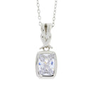 Cubic Zirconium Fashion Pendants Sterling Silver