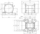 MVE200DC 12V/24V Vibration Motor for Concrete Equipment