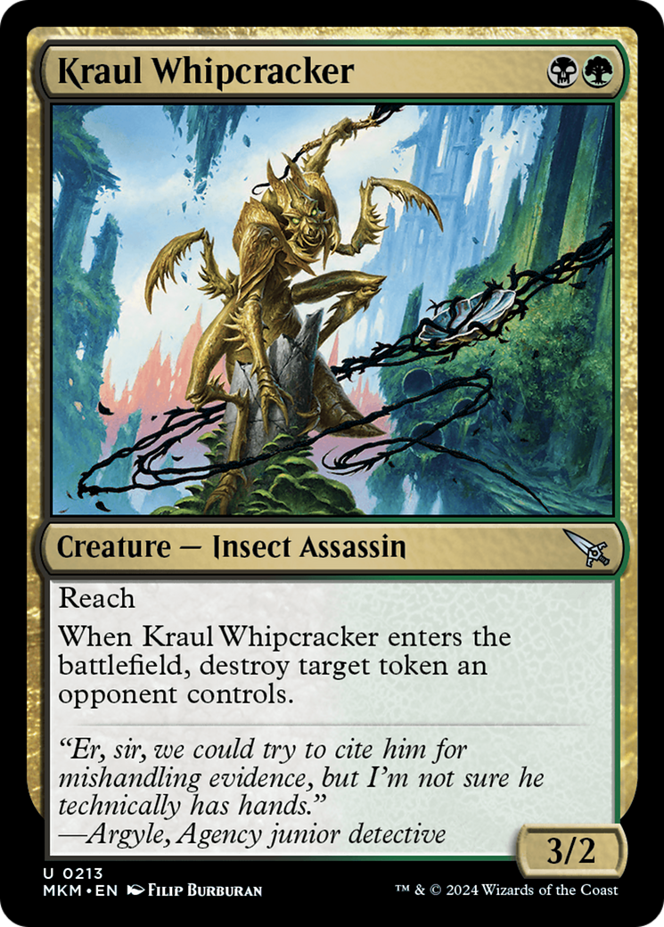 Kraul Whipcracker (MKM-213) - Murders at Karlov Manor