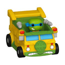 PREORDER (Estimated Arrival Q4 2024) Bitty POP Ride:  Teenage Mutant Ninja Turtles Leonardo and Turtle Van Funko Bitty Pop! Ride