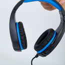 Gaming Headsets Stereo Bass Over Ear Headphones w/LED Light Earmuff w/ Mic 3.5mm Plug USB 6.72FT Cord Fit For PS4/PS Vita/XBOX One S/PC/Laptop/Compute