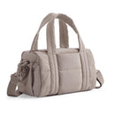 Puffed Quilted Mini Fitness Bag With Detachable Shoulder Strap