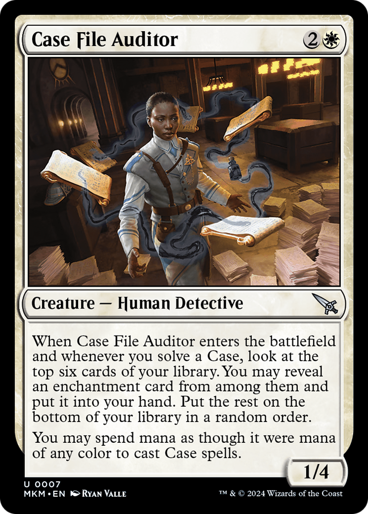 Case File Auditor (MKM-007) - Murders at Karlov Manor
