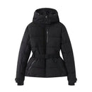 New Multi-color Ski Quilted Hooded Puffer Jacket