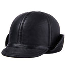Casual Leather Men's Winter Sheepskin Thermal Hat
