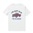 Hawaiian Tee For Men I'm Classic Tee Crew Neck 100% Cotton - WHITE