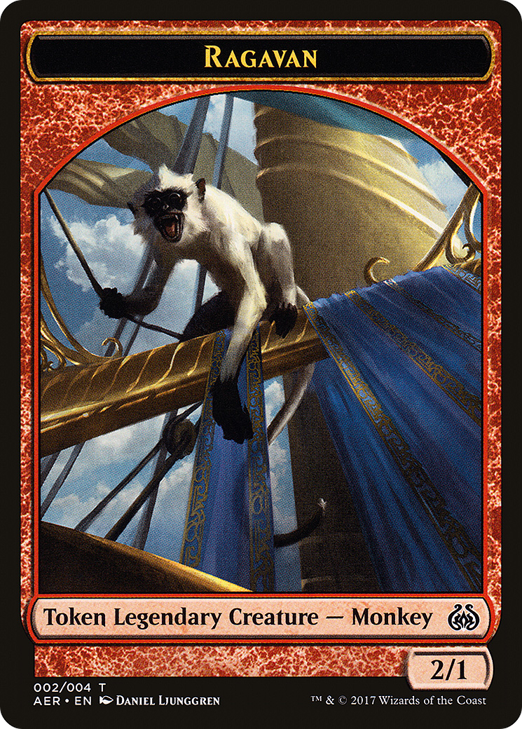 Ragavan (AER-002) - Aether Revolt Tokens
