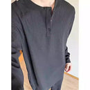 Men's Spring And Autumn American Retro T-shirt