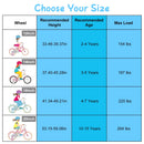 16In Kids\' Bike with Training Wheels Children Bicycle with Helmet Basket Rear Seat Chain Guard for Boys Aged 4-7