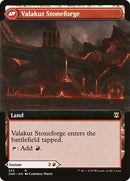 Valakut Awakening // Valakut Stoneforge (ZNR-355) - Zendikar Rising: (Extended Art) Foil
