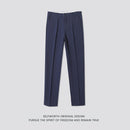 Mens Straight-leg Casual Pants Slim-fit Mature Style