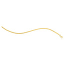 14k Yellow Gold 7 inch Mini Cube Bracelet (2.60 mm)