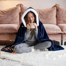 Wearable Heated Blanket with 8 Heating Zones and 3 Temp Levels