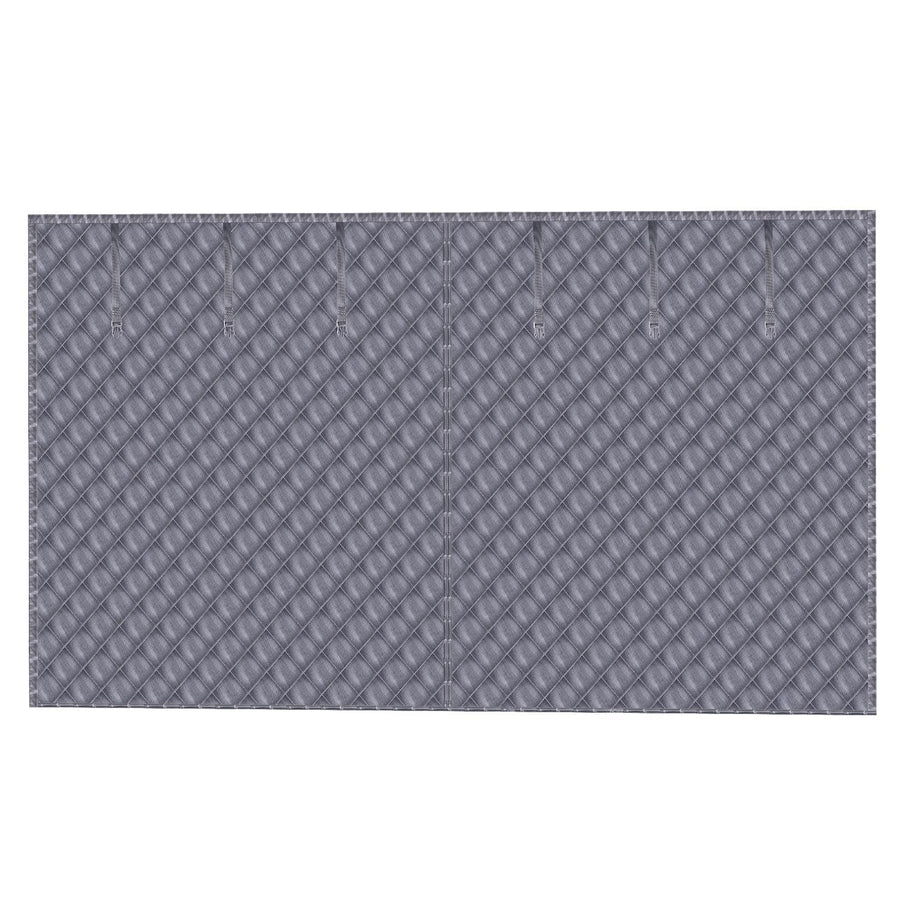 16*7FT Magnetic Thermal Insulated Garage Door Curtain for Winter Two-Car Garage Screen with Magnetic Closure 8 Roll Up Buckle Straps for Two Cars Weat