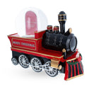 Train with Picture Frame Musical Christmas Water Snow Globe