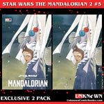 [2 Pack] Star Wars: The Mandalorian Season 2 #5 Unknown Comics Peach Momoko Exclusive Var (10/11/2023)