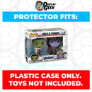 Pop Protector for 2 Pack Hulk & Thanos Funko Pop