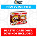 Pop Protector for 2 Pack Jing & Chou Funko Pop