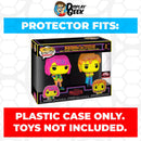 Pop Protector for 2 Pack Stranger Things Robin & Steve Blacklight Funko Pop