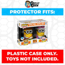 Pop Protector for 2 Pack Tourist Dave & Tourist Jerry Funko Pop