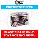 Pop Protector for 2 Pack Ursula with Cruella De Vil Funko Pop