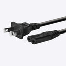 AC Power Cable for PS1® / PS2® / PS3® / PS4® / PS5® / PSV®; Microsoft Xbox® / Microsoft Xbox Series X / S®; PC