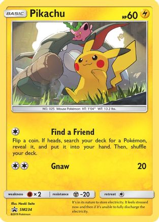 Pikachu SM234/248 - SM Promos Holofoil