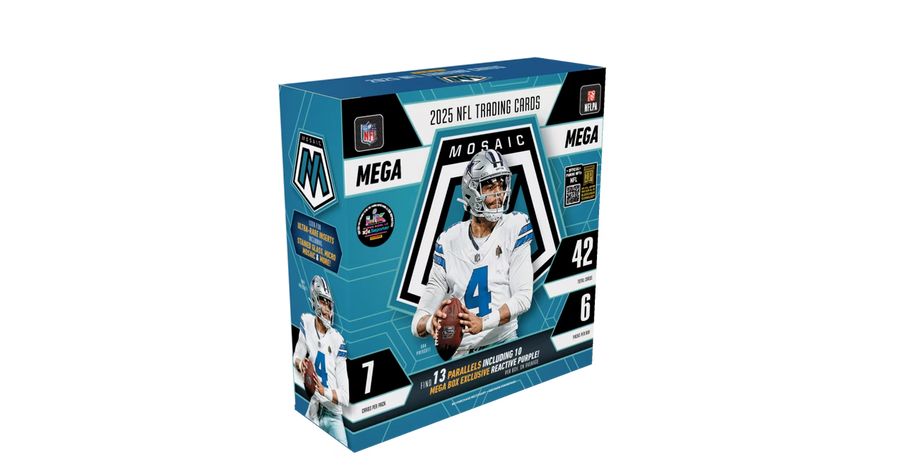 2025 Panini Mosaic NFL Football Mega Box