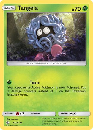 Tangela 005/236 - SM  Cosmic Eclipse