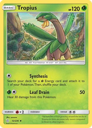 Tropius 012/236 - SM  Cosmic Eclipse