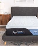 SERTA ARCTIC 2 in., 25x Cooling Twin Memory Foam Mattress Topper, White