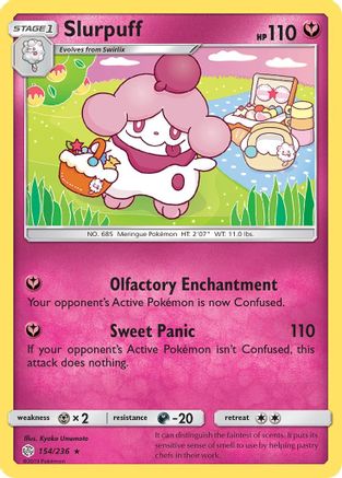 Slurpuff 154/236 - SM  Cosmic Eclipse