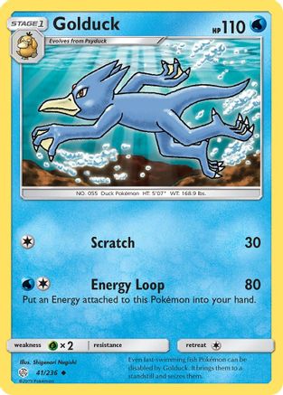 Golduck 041/236 - SM  Cosmic Eclipse