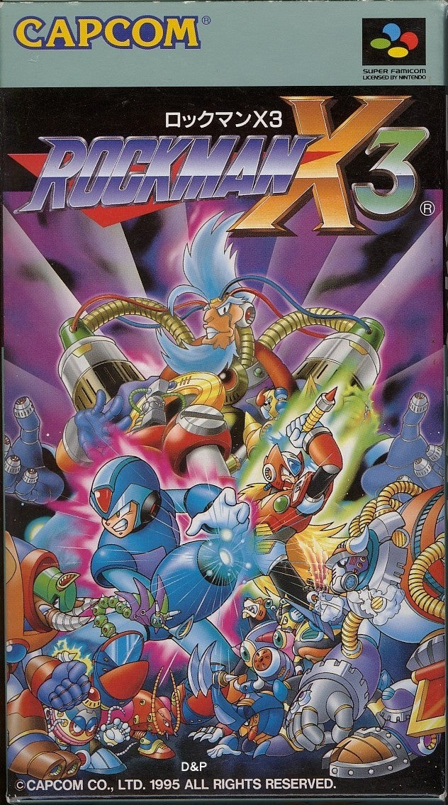 Rockman X 3 / Megaman X 3 pour Super Famicom occasion - Retro Game Place Rockman X 3 / Megaman X 3 pour Super Famicom occasion - Retro Game Place