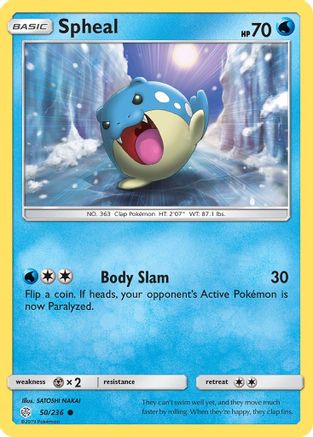Spheal 050/236 - SM  Cosmic Eclipse