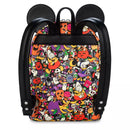 Loungefly Disney Halloween Allover Print Pumpkin & Ghost Mini Backpack