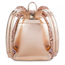 Disney Minnie Mouse Sequin Loungefly Mini Backpack Rose Gold