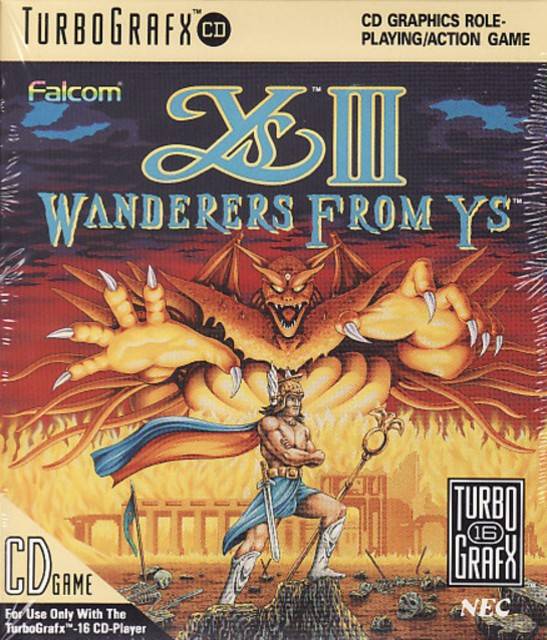 Ys III Wanderers from Ys [Super CD] (TurboGrafx-16)