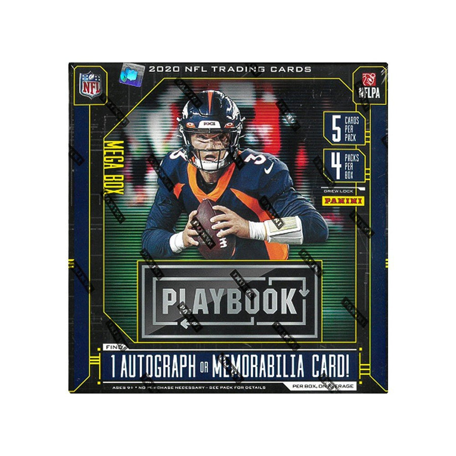 2020 Panini Playbook Football Mega Box - Orange Parallels