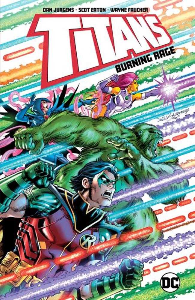 TITANS BURNING RAGE TP